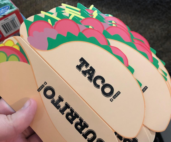 Taco vs Burrito Card Game