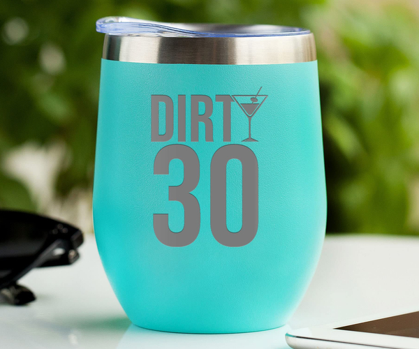 Dirty 30 Insulated Steel Tumbler