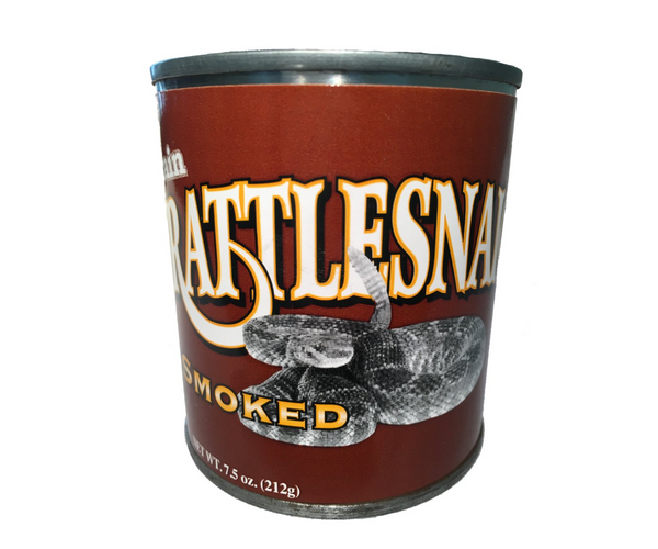 Canned Smoked Rattlesnake