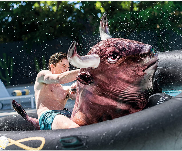 Inflatable Bull Pool Toy