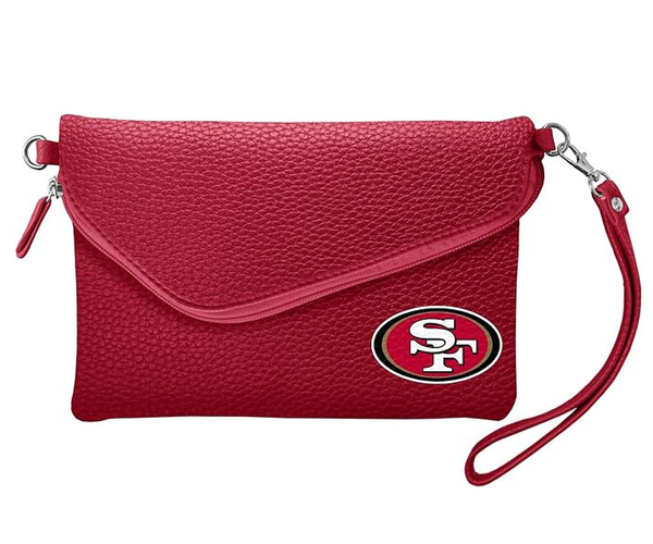 49ers Fold Over Purse