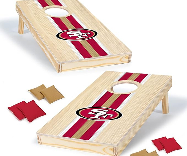 49ers Themed Cornhole