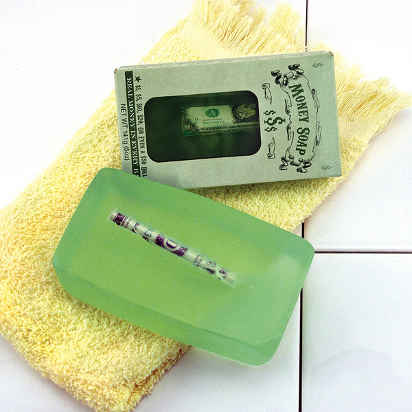 Cash Filled Soap Bar