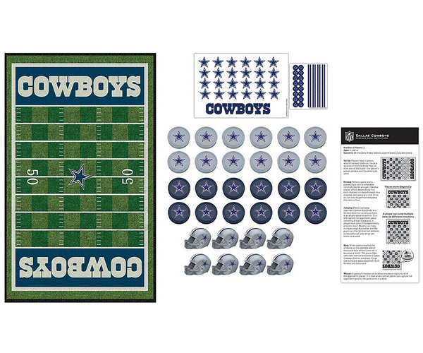 Dallas Cowboys Checkers Game