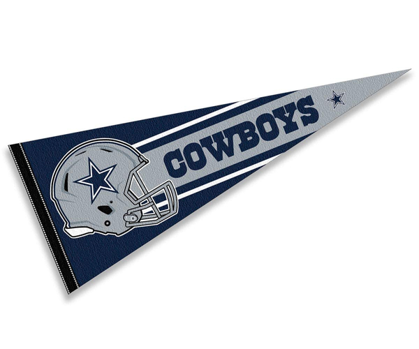 Dallas Cowboys Man Cave Pennant
