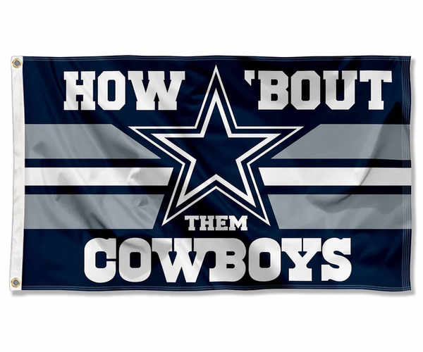How 'Bout Them Cowboys Banner