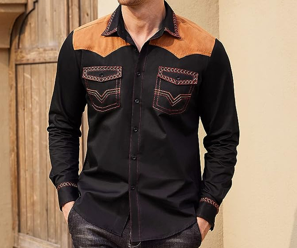 Embroidered Cowboy Shirt