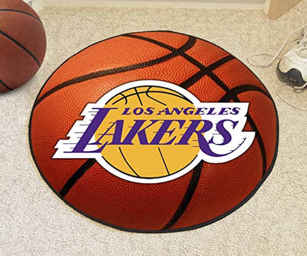 LA Lakers Basketball Mat