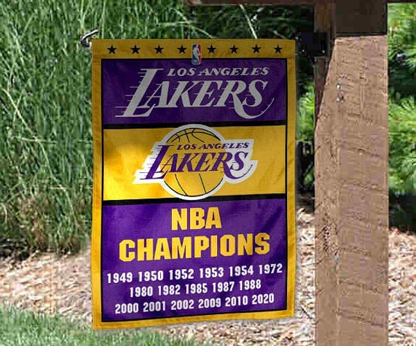 LA Lakers Championship Banner