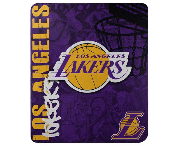 LA Lakers Hard Knocks Blanket