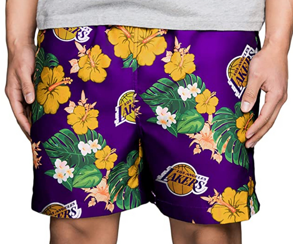 LA Lakers Swim Trunks