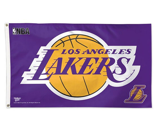 LA Lakers Team Flag