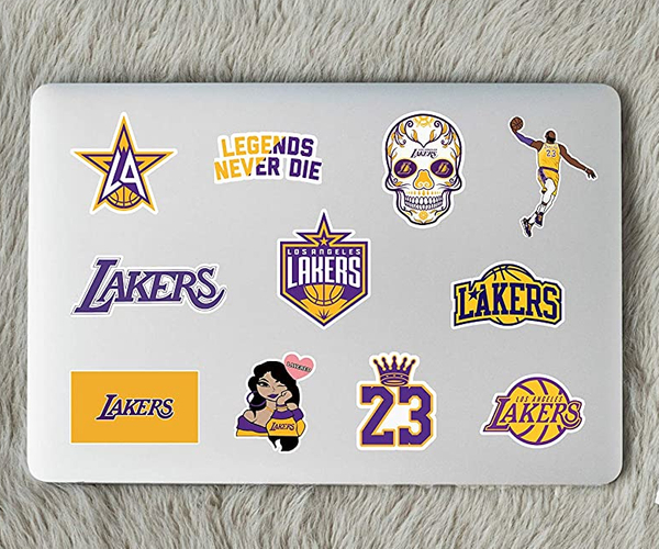 Lakers Aesthetic Sticker Set