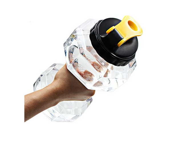 Dumbbell Shaped Water Bottle