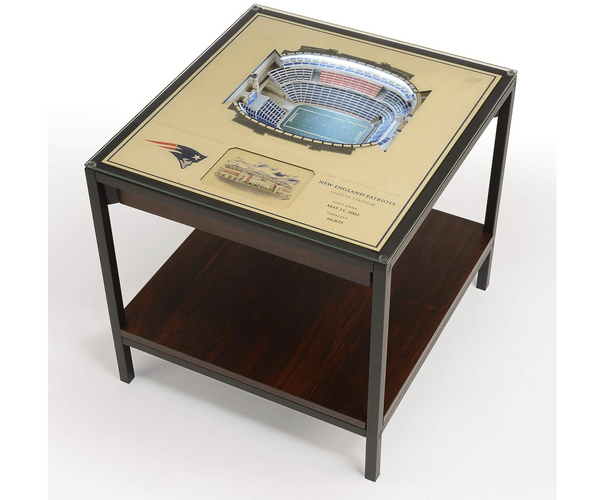 3D Gillette Stadium End Table