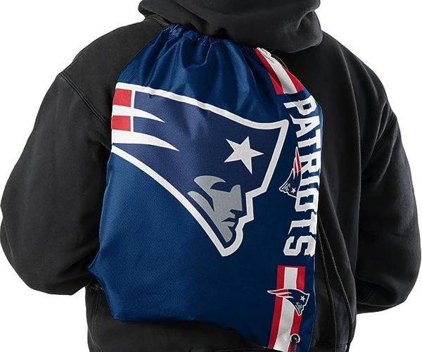 New England Patriots Drawstring Bag