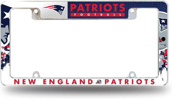 New England Patriots License Plate Frame