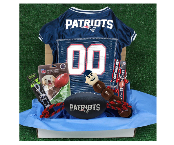 Patriots Doggy Treat Box