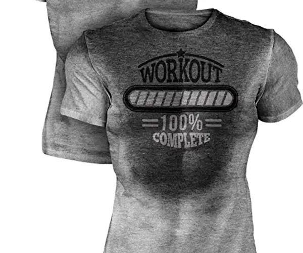 Sweat Activated Funny Workout Shirt
