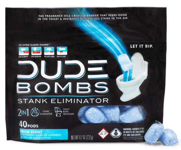 Dude Bombs Stank Eliminator