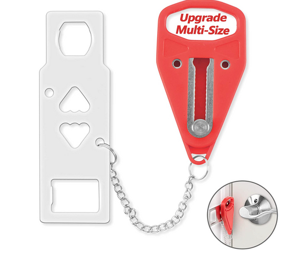 Multi-Functional Door Lock Attachment