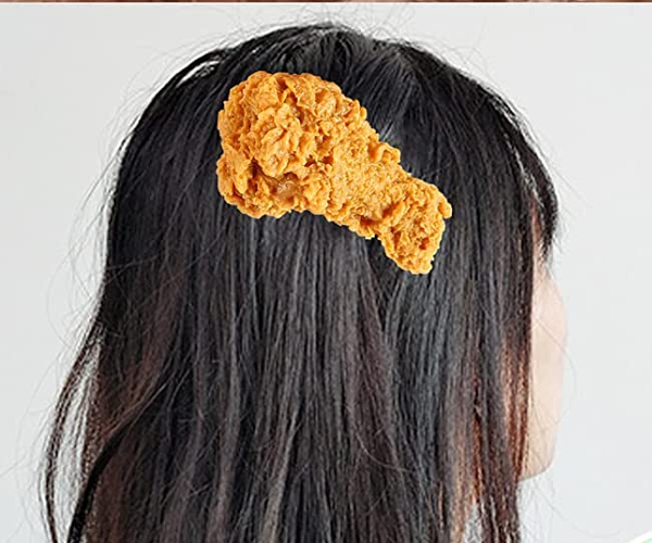 Chicken Nugget Hair Clip