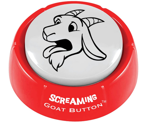 The Screaming Goat Button
