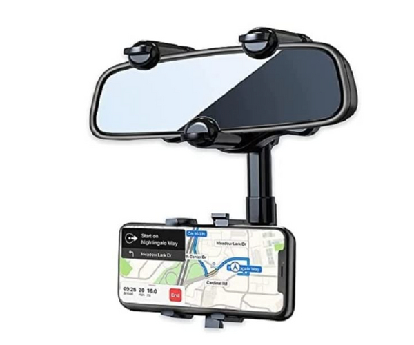Rearview Mirror Phone Clip