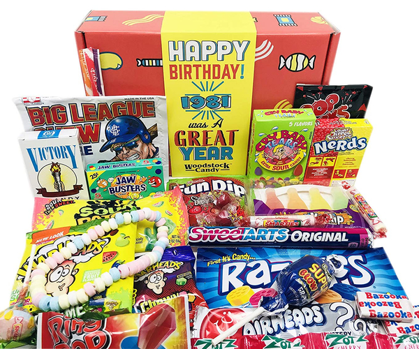 Throwback Candy Box
