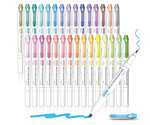 30 Multicolor Highlighters