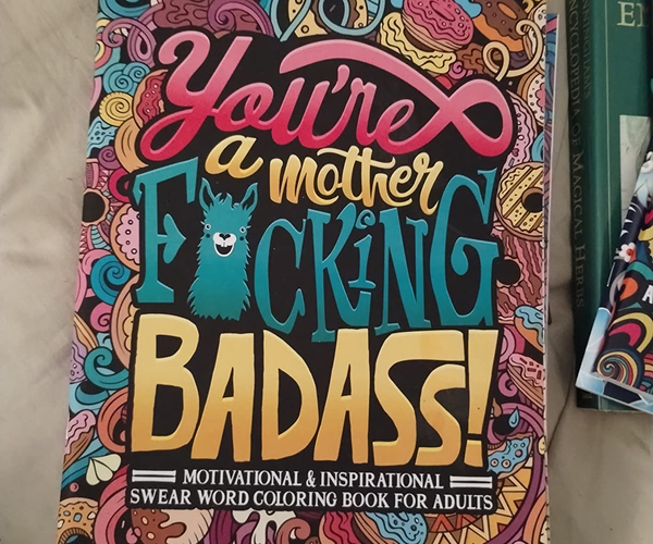 You're a Badass Sweary Adult Coloring Book