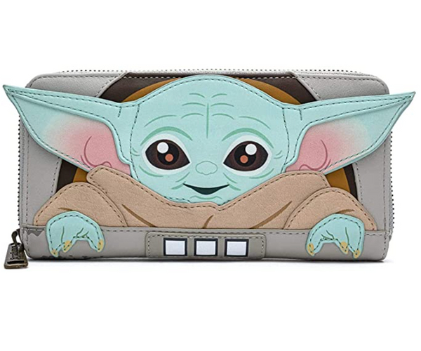 Baby Yoda Zippered Wallet