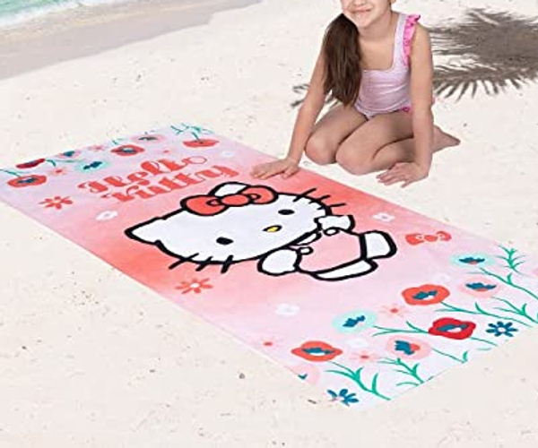 Hello Kitty Beach Towel