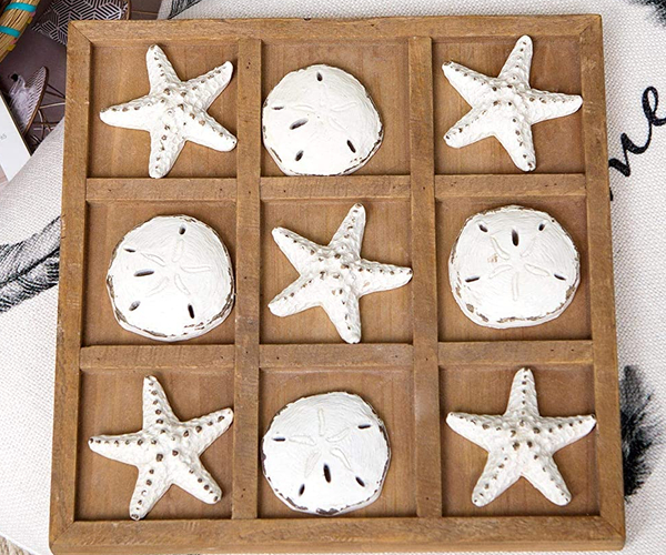Beachy Tic Tac Toe