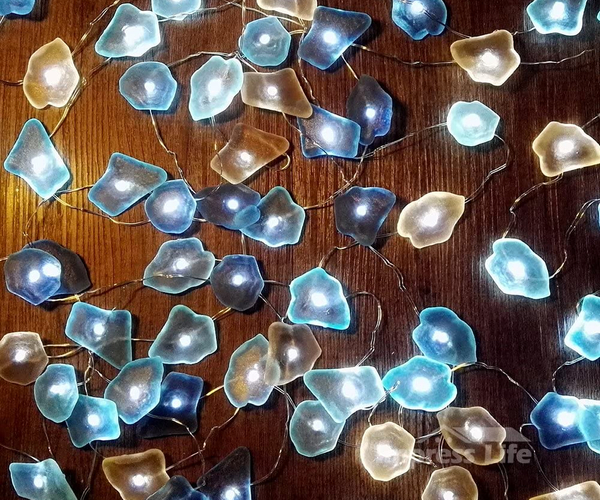 Sea Glass String Light Set