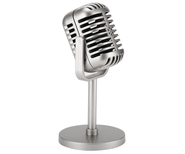 Retro Microphone Decor