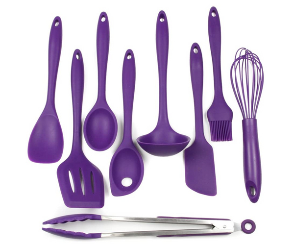 Purple Kitchen Tool Set
