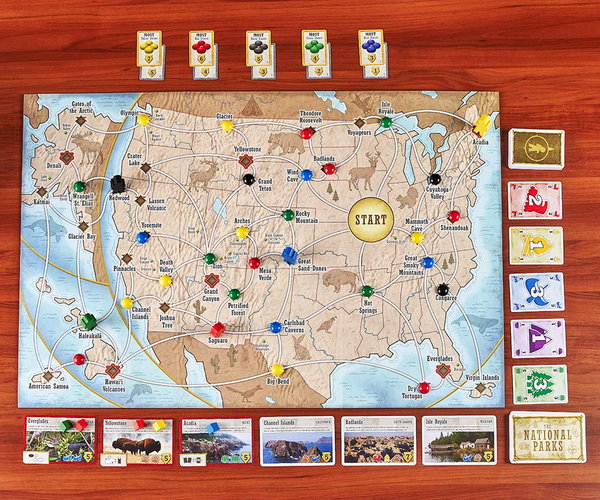Trekking The National Parks Board Game