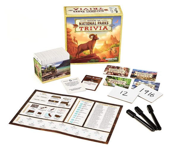 Trekking the National Parks Trivia Game