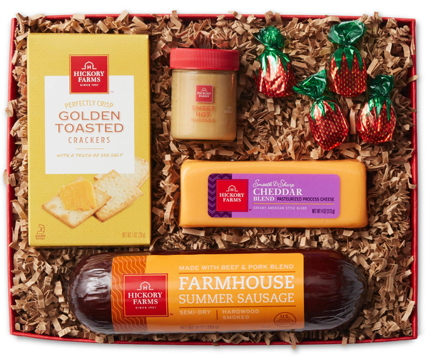 Hickory Farms Sausage & Cheese Gift Box