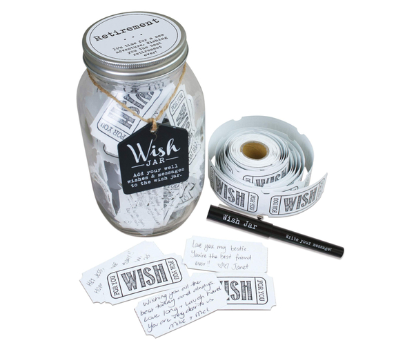 Retirement Wish Jar