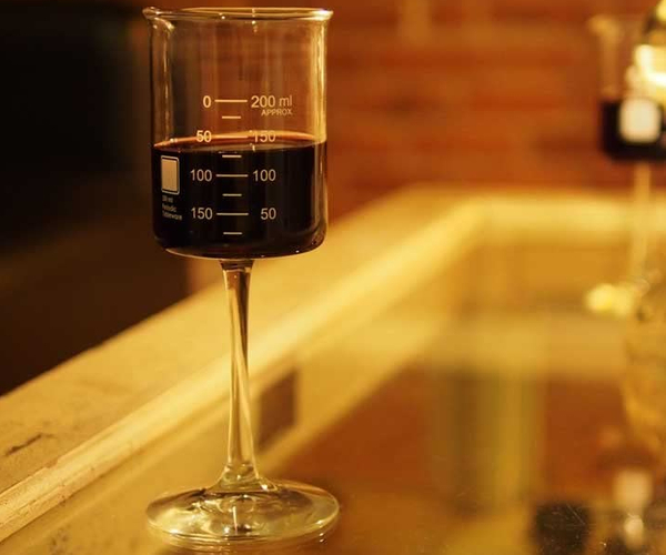 Beaker Wine Glasses