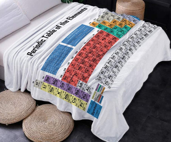 Periodic Table Blanket