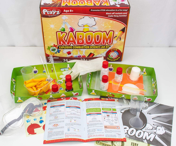 Playz Kaboom! Explosive Combustion Science Lab Kit