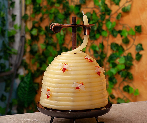 Beehive Wax Candle