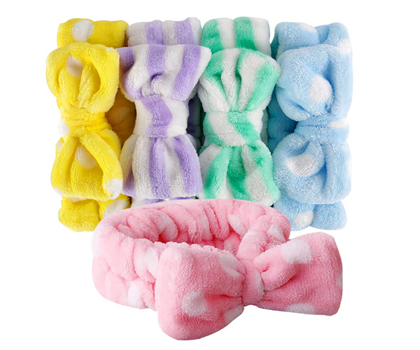 Plush Bow Headbands