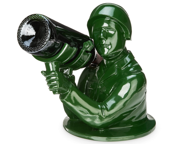 Army Man Wine Bottle Holder