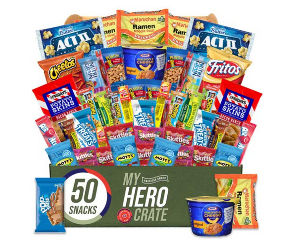 My Hero Crate Microwave Military Care Package