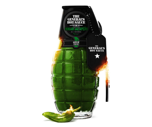 The General's Hot Sauce Six Pack