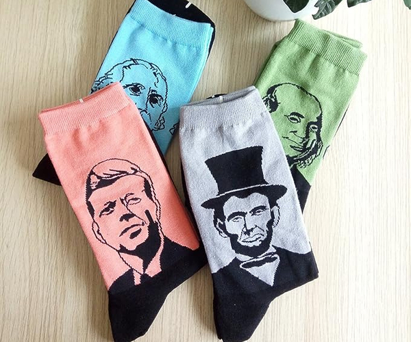 Famous Presidents Socks